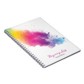 Journal de teinture à l'arc-en-ciel (Côté Droit)