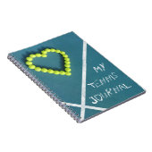 Journal de tennis personnalisé (Côté Droit)