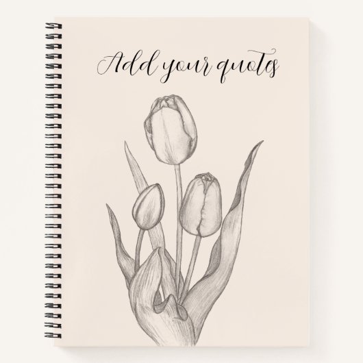 Journal de texte personnalisé, cahier de nom et de (Devant)