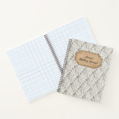 Journal de tricotage à motif de laine personnalisé (Intérieur)