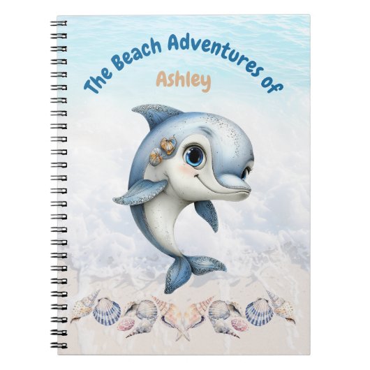 Journal de vacances d'aventures de plage pour enfa (Devant)