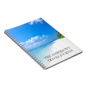 Journal de vacances de voyage personnalisé (Côté Droit)