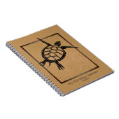 Journal de vacances Masculine Sea Turtle (Côté Droit)