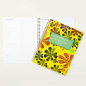 Journal De Voyage Cute Retro Floral Travellers (Devant avec enveloppe)