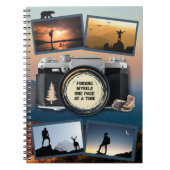 Journal de voyage d'aventure plein air Wanderlust (Devant)
