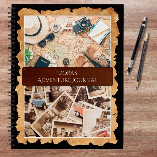 Journal de voyage d'aventure pour explorateur noma