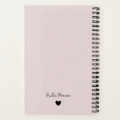 Journal de voyage de couverture personnalisé | Ros (Verso)