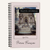 Journal de voyage de couverture personnalisé | Ros (Recto)
