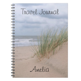 Journal de voyage de vacances personnalisé