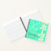 Journal de voyage des fleurs tropicales personnali (Intérieur)