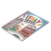 Journal de voyage en Italie pour enfants (Côté gauche)