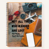 Journal De Voyage, Mémoire, Scrapbook (Devant)