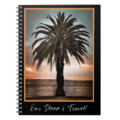 Journal de voyage Palm Tree et Sunset Carnet (Devant)