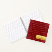 Journal de voyage personnalisé (Intérieur)