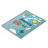 Journal de voyage Planificateur de voyage personna (Côté gauche)