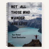 Journal de voyage, Scrapbook, Memory Journal (Devant)