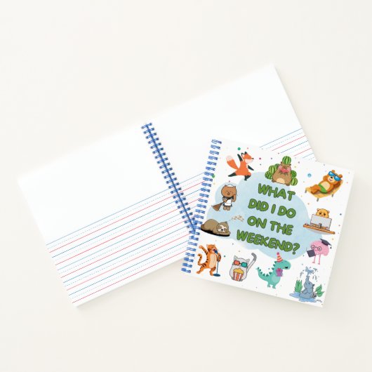 Journal de week-end pour enfants (Intérieur)