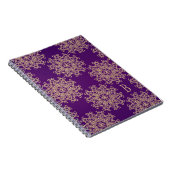 Journal décoré d'un monogramme de carnet de (Côté Droit)