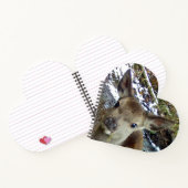 Journal d'écriture de faon des bois bébé adorable (Intérieur)