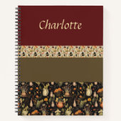 Journal des balles de spirale Boho-Chic (Devant)