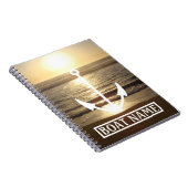 Journal des capitaines d'Ancre de nom de bateau (Côté Droit)