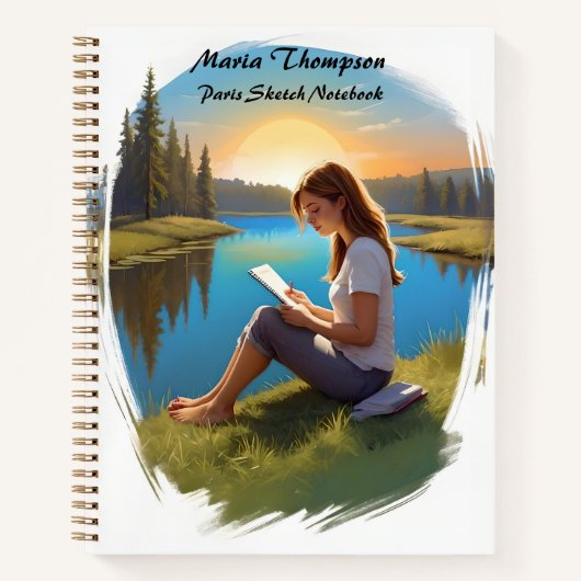 Journal des Carnets de voyage d'esquisse personnal (Devant)