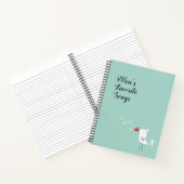 Journal des chansons favorites personnalisables (Intérieur)