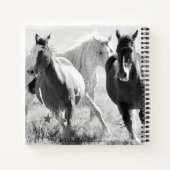 Journal des Chevaux Sauvages Journal Carnet Spiral (Dos)