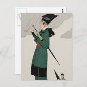 Journal des Dames et des Modes 6 Briefkaart (Voorkant / Achterkant)