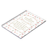 Journal des demandes de prières florales (Côté gauche)