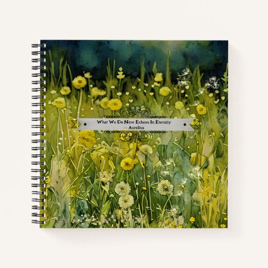 Journal des devis éternels de Dandelion Meadow Aur (Devant)