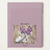 Journal des devis motivationnels Kilner Jar Floral (Dos)