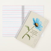 Journal des écritures de fleurs bleues (À l'intérieur)