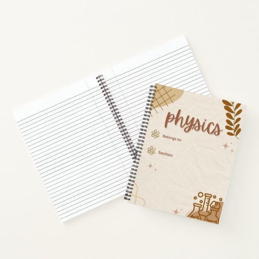 Journal des équations & formules de physique Cool (Intérieur)