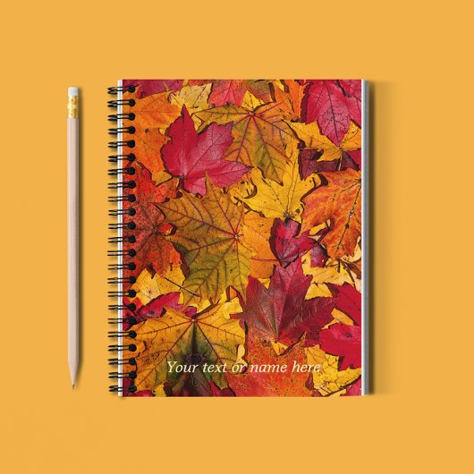 Journal des feuilles d'automne