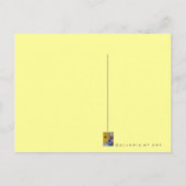 Journal des fleurs ~ Carte postale / Invitation (Dos)