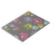 Journal des fleurs d'aquarelle - Charbon (Côté gauche)