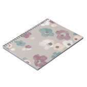 Journal des fleurs d'aquarelle - Taupe (Côté gauche)