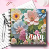 Journal des fleurs pastel