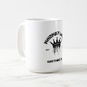 Journal des graffitis Whiskey Lane 15oz. Mug (Devant gauche)