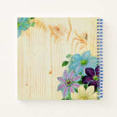 Journal des jardiniers au pouce vert en bois rusti (Dos)