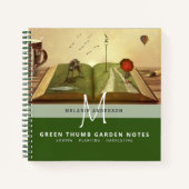 Journal des jardiniers au pouce vert Secret Garden (Devant)