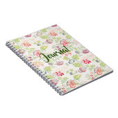 Journal des motifs floraux de style vintage (Côté Droit)