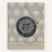 Journal des notes de couture du bouton It (Devant)