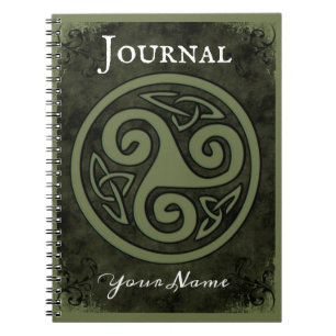 Journal des ordinateurs portables Celtic Triskele