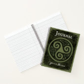 Journal des ordinateurs portables Celtic Triskele (Intérieur)