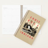 Journal des ordinateurs portables Ernie Pyle Plann (Devant avec enveloppe)
