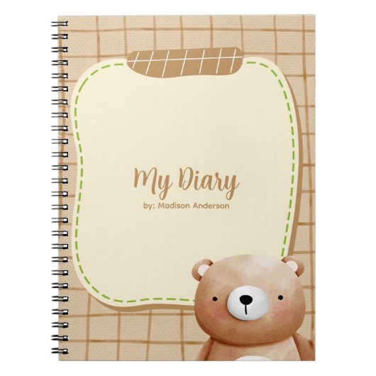 Journal des ours en peluche (Devant)