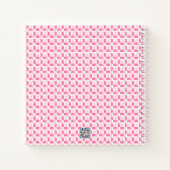 Journal des puces de chèques blanc rose (Dos)