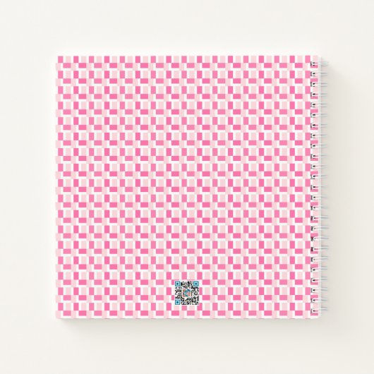 Journal des puces de chèques blanc rose (Dos)